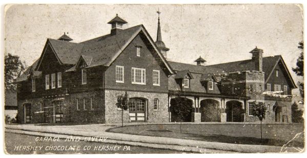 1930s Hershey Chocolate Co. Postcard