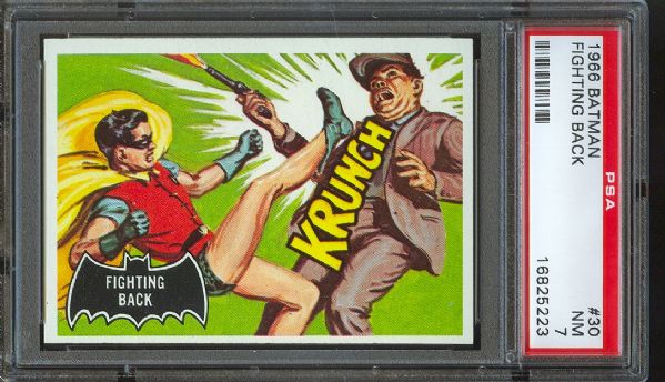 1966 Batman (Black) Fighting Back #30 PSA NM 7