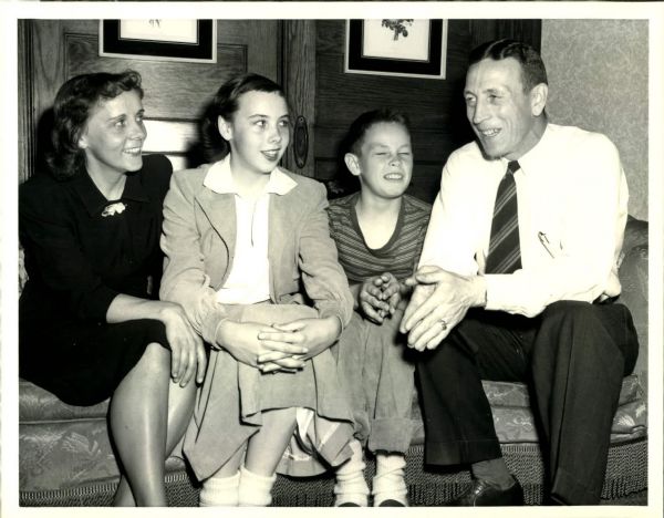 1948 John Wooden UCLA Bruins 7" x 9" Modern Print SPORT Magazine Collection Hologram (MEARS Photo LOA)