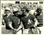 1973 World Series Oakland Athletics New York Mets The Sporting News Collection Archives Original Photos (Sporting News Collection Hologram/MEARS Photo LOA) - Lot of 34