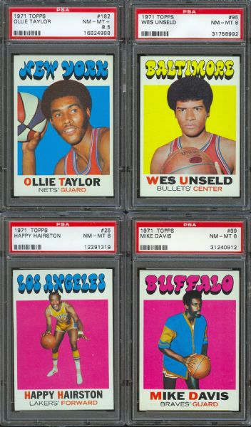 1971 Topps PSA Graded Collection (10)