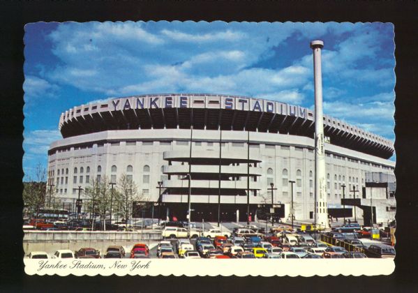 Vintage New York Yankees Postcards (3)