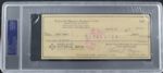 1974 Robin Yount Milwaukee Brewers Payroll Check - Earliest Known Rookie Season Check - PSA/DNA