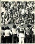 1973 World Series Oakland Athletics New York Mets The Sporting News Collection Archives Original Photos (Sporting News Collection Hologram/MEARS Photo LOA) - Lot of 34