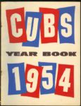1954 Chicago Cubs Yearbook