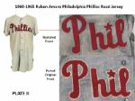 1960-1965 Ruben Amaro Sr. Philadelphia Phillies Road Jersey (MEARS A3)