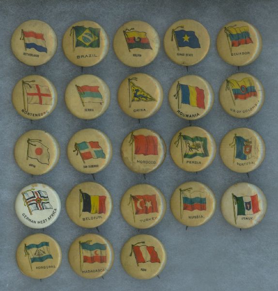 1896 Sweet Caporal Countries Pinbacks (23)