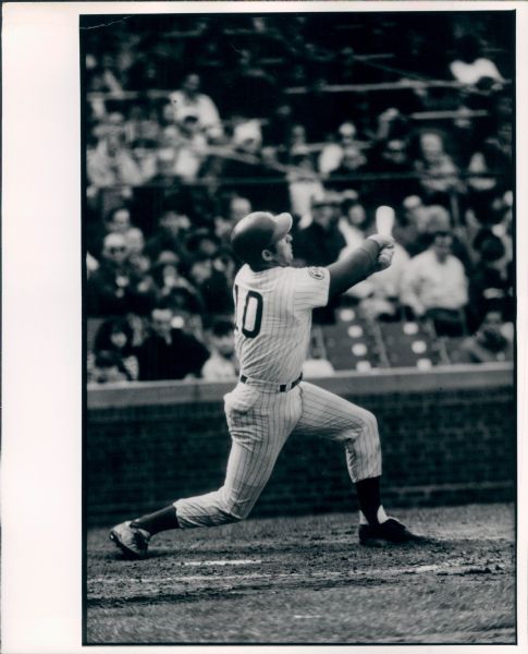 1960s Ron Santo Chicago Cubs 8"x10" Photographs (5)