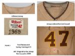 1969 Sparky Anderson San Diego Padres Spring Training Road Jersey (MEARS A7)