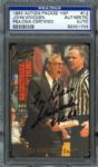 1993 Action Packed Hall Of Fame John Wooden Signed Card #12 PSA/DNA
