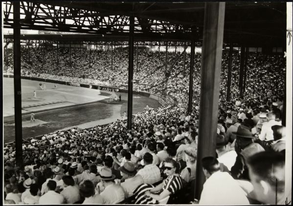 1951 Municipal Stadium Kansas City "The Sporting News Collection Archives" Original First Generation 9.5" x 13.5" Choice Jumbo Oversized Photo (TSN Collection Hologram/MEARS Photo LOA) 1:1, Unique