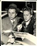 1941-50s circa Hollywood Stars Baseball Club (PCL) The Sporting News Collection Archives Original Photo (Sporting News Collection Hologram/MEARS Photo LOA)