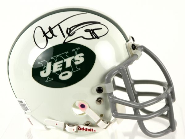 Al Toon New York Jets Signed Mini-Helmet - JSA
