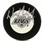1990s Wayne Gretzky Los Angeles Kings Signed Hockey Puck - JSA