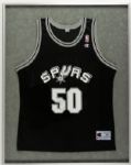 1990s David Robinson San Antonio Spurs Signed Jersey - JSA