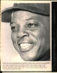 1964-74 circa Willie Mays San Francisco Giants New York Mets The Sporting News Collection Archives Original Photos (Sporting News Collection Hologram/MEARS Photo LOA) - Lot of 5