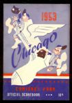 1950s Chicago White Sox Programs (6)
