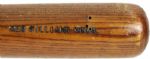 1925 Ken Williams Zinn Beck 100 Professional Model Game Used Bat - Team Signed Presentation Bat (MEARS Auction LOA)