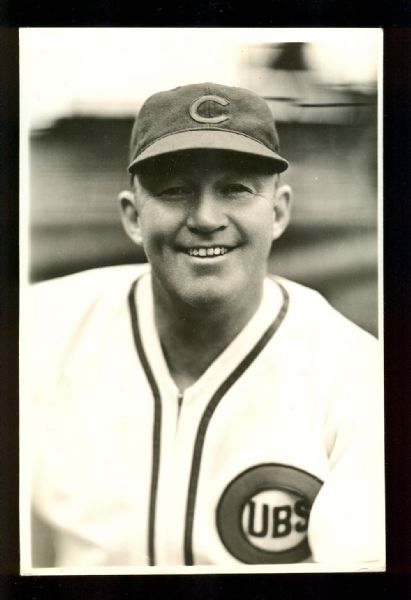 1937 Chicago Cubs Gabby Hartnet George Burke Original Photograph