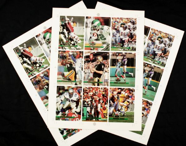 1993 Topps Stadium Club Promotional Sheets (3)