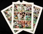 1993 Topps Stadium Club Promotional Sheets (3)