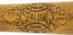 1929 Spalding New York Giants Loyal Giants Rooters Presentation Bat - (MEARS Auction LOA)
