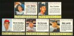 1961-1963 Post Cereal Collection (20) Including Don Drysdale (2)
