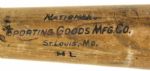 1930's Jim Bottomly National Sporting Goods St. Louis Professional Model Bat - St. Louis Cardinals (MEARS Auction LOA)