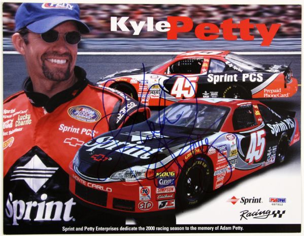 Racing Signed Photos Collection (5) Including Kyle Petty