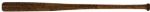 1936-37 All Star Folk Art Bat with Carved Names of Dozens of Stars , Ott, Gehrig, etc - (MEARS Auction LOA)