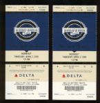April 2, 2009 Yankee Stadium Inaugural Season Yankees Workout Full Unused Tickets (2)