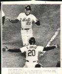 1986 World Series New York Mets Boston Red Sox The Sporting News Collection Archives Original Photos (Sporting News Collection Hologram/MEARS Photo LOA) - Lot of 115