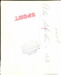 1950-59 Abe Saperstein Harlem Globetrotters SPORT Magazine Collection Archives Original Photos (MEARS Photo LOA) - Lot of 5