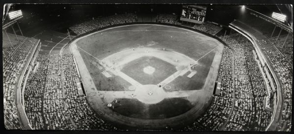 1980s circa Milwaukee County Stadium "The Sporting News Collection Archives" Original First Generation 6" x 14" Choice Jumbo Oversized Photo (TSN Collection Hologram/MEARS Photo LOA) 1:1, Unique