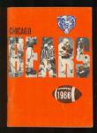 1966 Chicago Bears Media / Press Guide