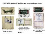 1966 Willie Kirkland Washinton Senators Home Jersey (MEARS A5.5)