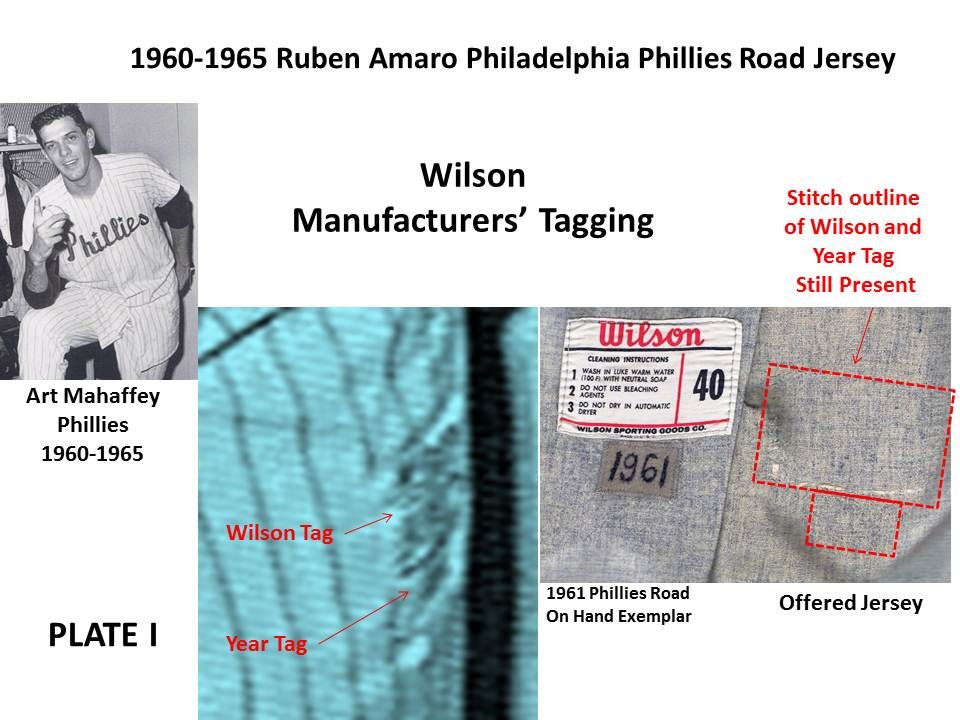 Lot Detail - 1960-1965 Ruben Amaro Sr. Philadelphia Phillies Road
