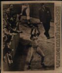 1975 World Series Cincinnati Reds & Boston Red Sox "The Sporting News Collection Archives" Original Photos (MEARS Photo LOA) - Lot of 50
