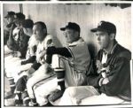 1922-58 Fred Haney Milwaukee Braves The Sporting News Collection Archives Original Photos (Sporting News Collection Hologram/MEARS Photo LOA) - Lot of 12
