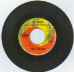 Beatles Magazines (2) and 45's (2) 