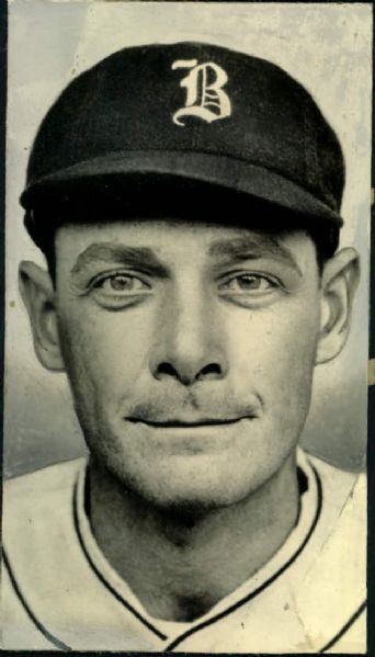 1933 Randy Moore Boston Braves "The Sporting News Collection Archives" Original 3" x 5.5" Photo (Sporting News Collection Hologram/MEARS Photo LOA)