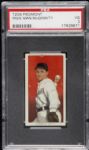 1909 - 11 T206 Iron Man McGinnity Newark Piedmont Back Card - PSA VG 3