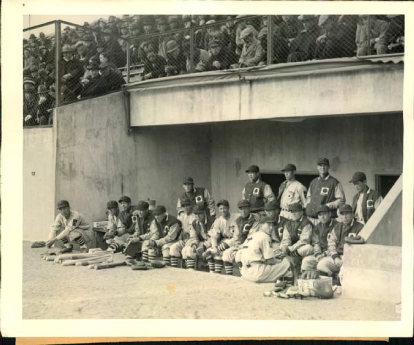1934-40 Dai Nippon Tokyo Baseball Club "The Sporting News Collection Archives" Original 6" x 7" Photo (Sporting News Collection Hologram/MEARS Photo LOA)