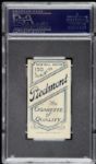 1909 -11 T206 Nap Lajoie Cleveland Naps Portrait Piedmont  Back Card - PSA 1 PR MC