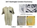 1947 Washington Senators Road Jersey (MEARS A3)