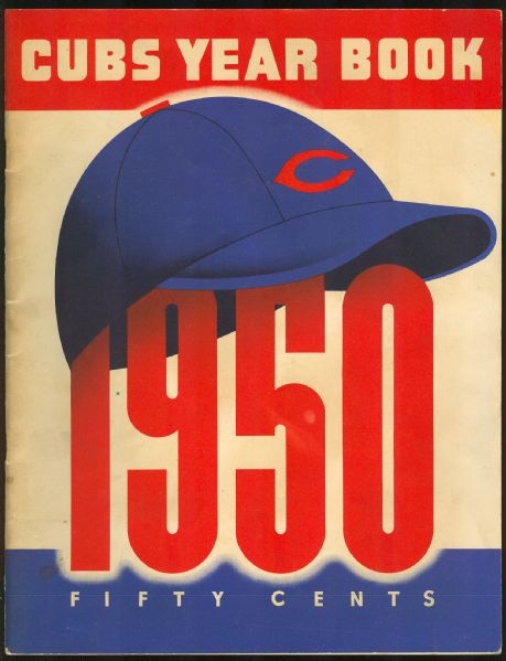 1950 Chicago Cubs Yearbook