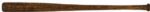 1936-37 All Star Folk Art Bat with Carved Names of Dozens of Stars , Ott, Gehrig, etc - (MEARS Auction LOA)