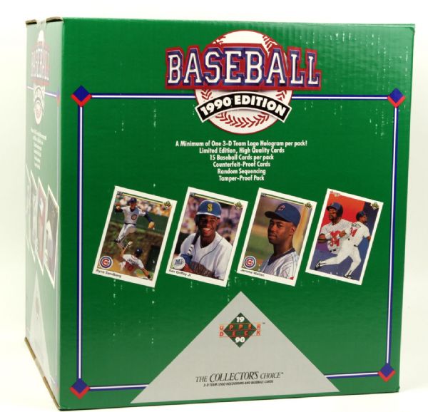 1990 Upper Deck Baseball Set Case - 15 Sets Still Sealed