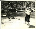 1941-50s circa Hollywood Stars Baseball Club (PCL) The Sporting News Collection Archives Original Photo (Sporting News Collection Hologram/MEARS Photo LOA)