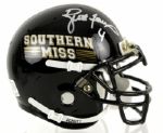 1996 Brett Favre Green Bay Packers Signed Southern Miss Mini-Helmet - JSA